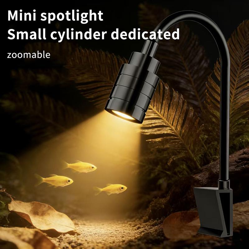 Aquarium Marine Lights - ไฟสปอร์ตไลท์สำหรับตู้ปลา 3W แบบ 3 สี LED