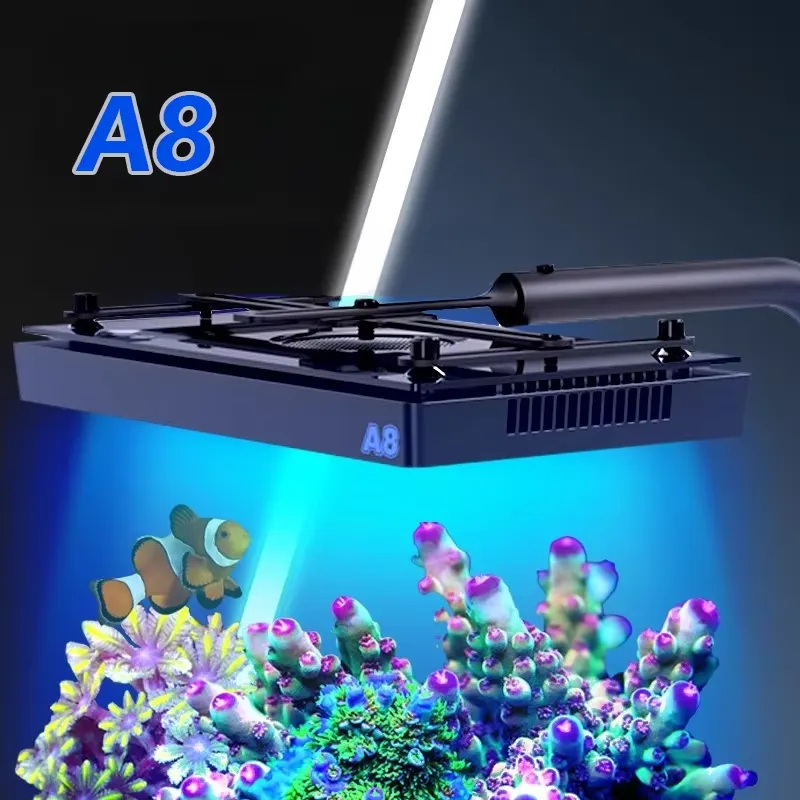 Aquarium Marine Lights - ไฟ LED สำหรับตู้ปลาทะเล A8SE II Max