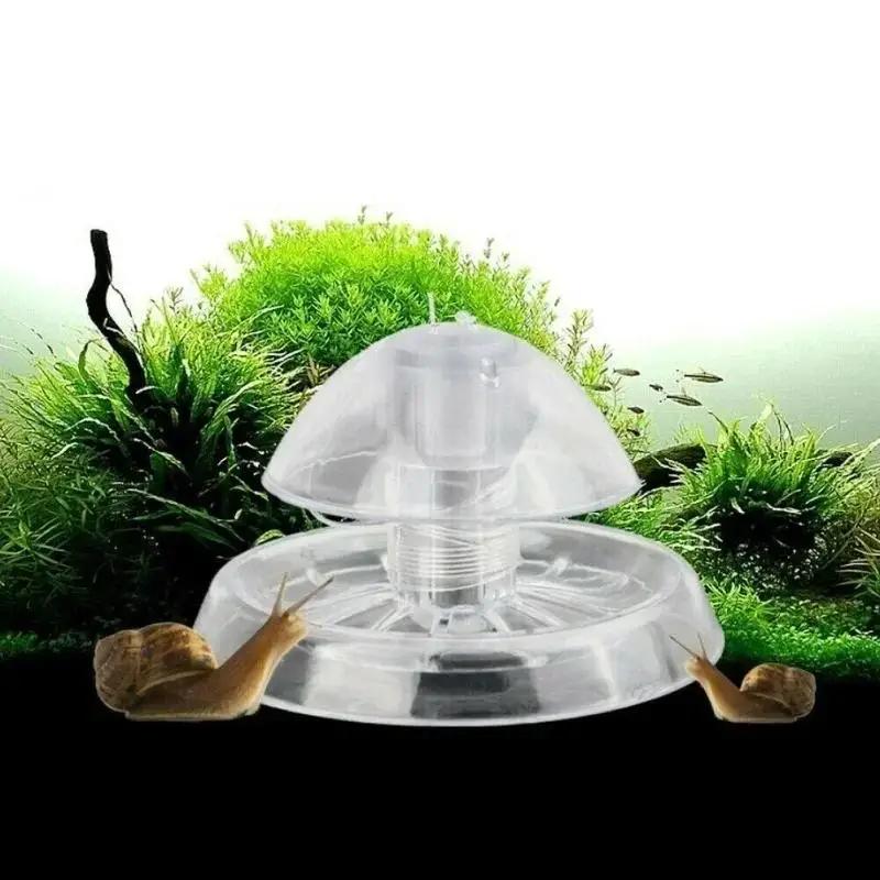 กับดักหอยทากพลาสติกใสขนาด 6/8  - Marine Aquarium บทวิจารณ์และราคา