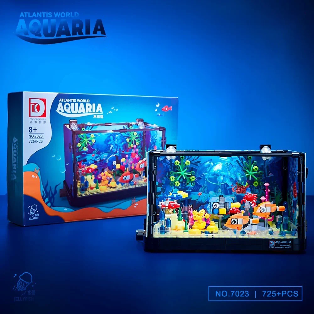 ชุดตัวต่อสร้างสรรค์รูปสัตว์ทะเ - Marine Fish Tank บทวิจารณ์และราคา