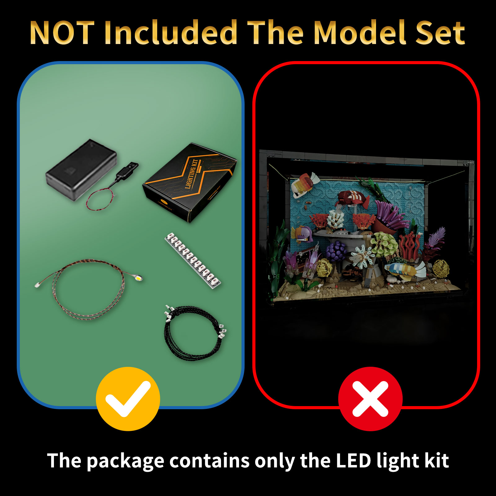 ชุดไฟ LED LYBMTWF ใช้ได้กับชุด - Aquarium Marine Lights บทวิจารณ์และราคา