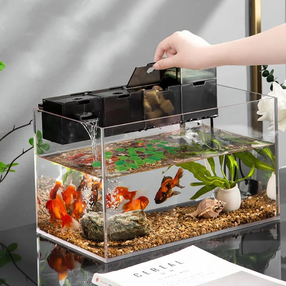 กล่องกรองน้ำตู้ปลาแบบสาม-in-หน - Reef Tank Filter บทวิจารณ์และราคา