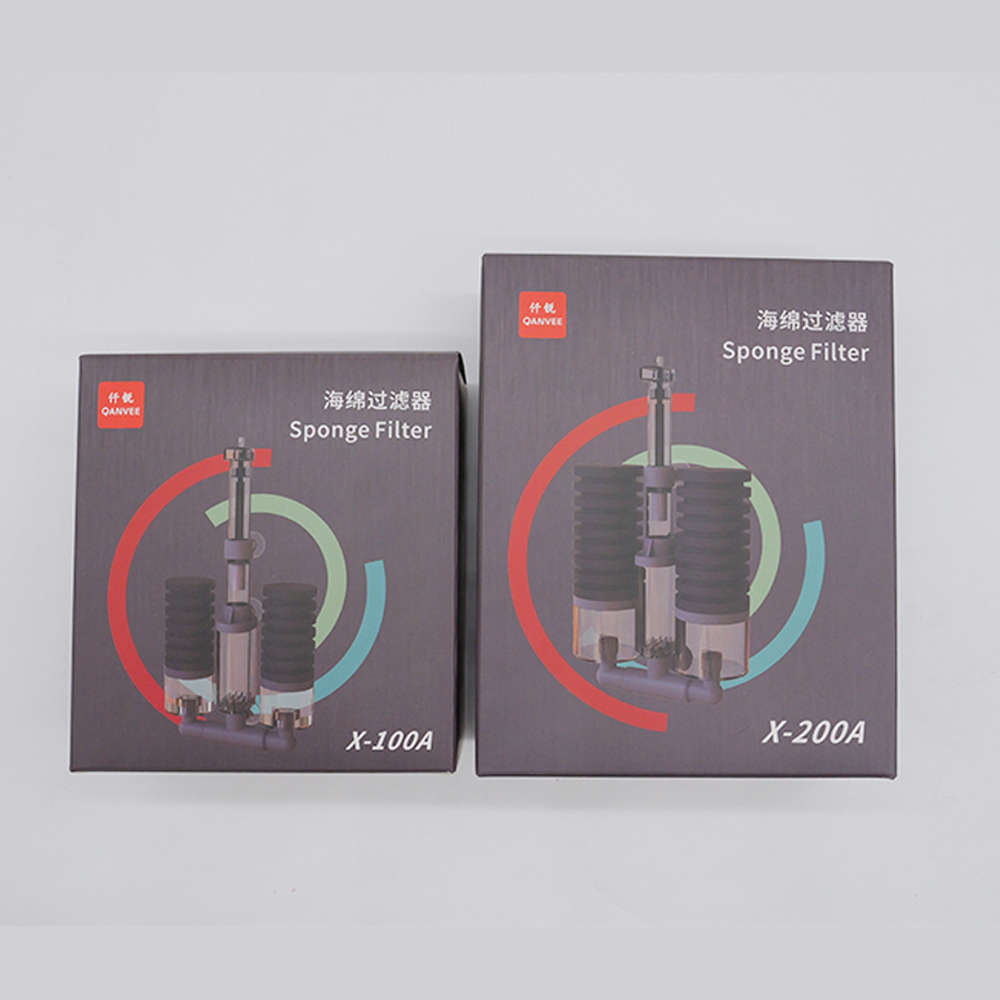 ฟิลเตอร์ฟองน้ำ Qanvee X100A X2 - Reef Tank Filter บทวิจารณ์และราคา