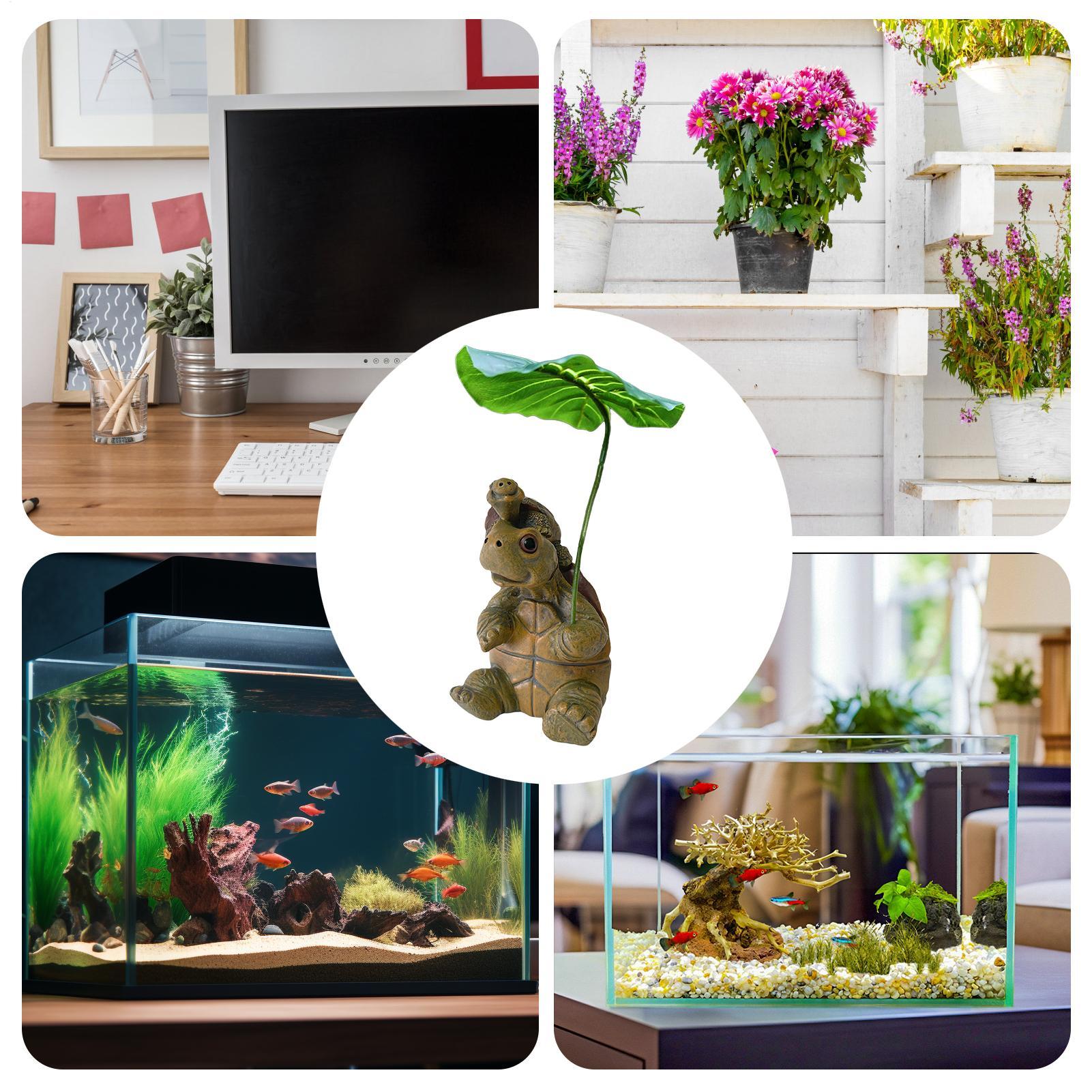 ตุ๊กตาเต่าตกแต่งตู้ปลา รูปปั้น - Marine Fish Tank บทวิจารณ์และราคา
