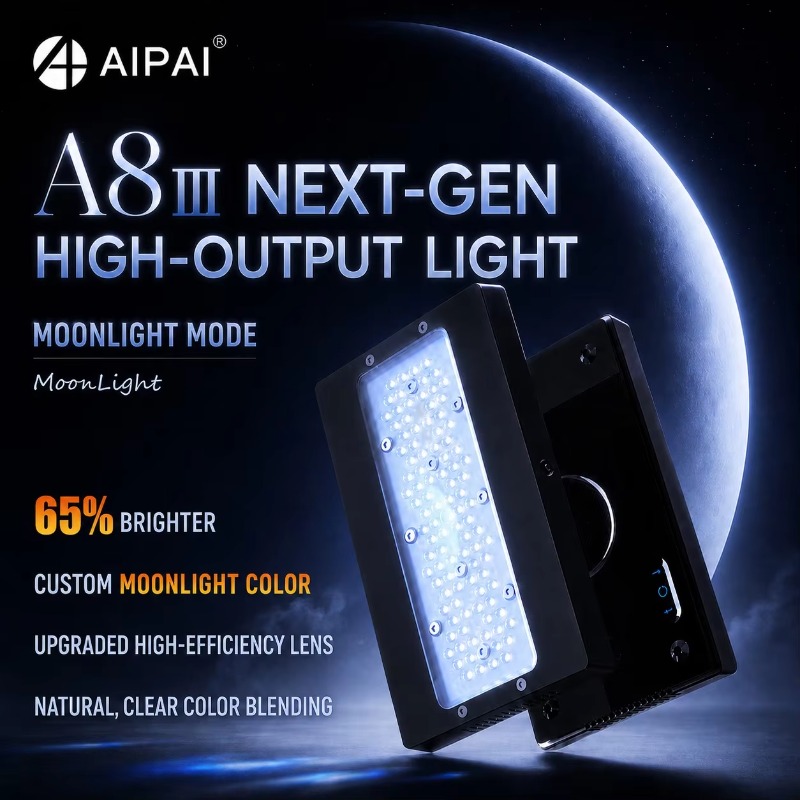 AIPAI A8 III ซีรีส์ A8SE/A8 Pr - Aquarium Marine Lights บทวิจารณ์และราคา